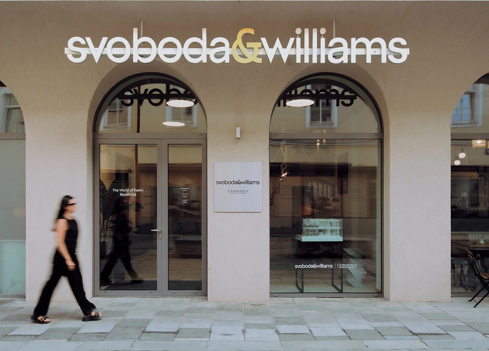 Nové Lauby—headquarters of the Ostrava branch of the Svoboda & Williams real estate agency, located at Velká 1